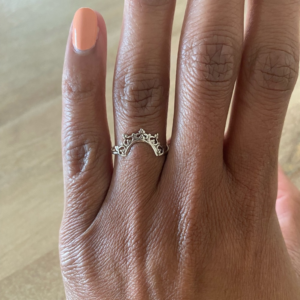 Australian Jeweler Natalie Marie sterling silver ring size 5.5